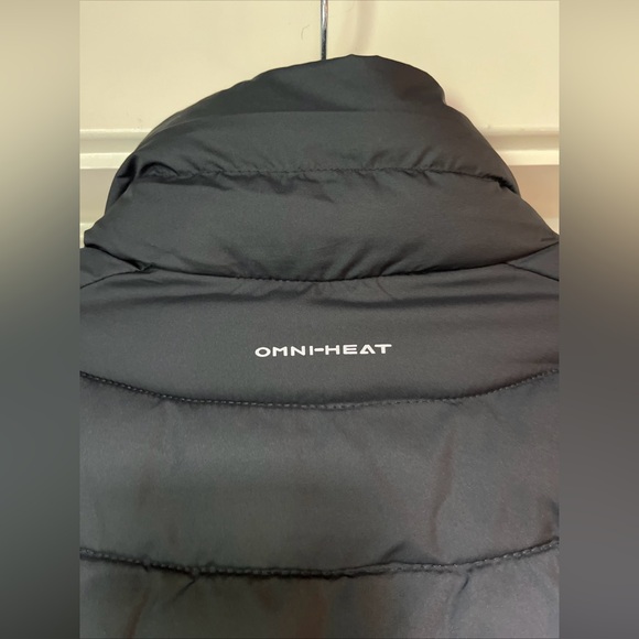 Womens Large Columbia Powder Lite II Vest Black Puffer Insulated Water Resistant - Picture 9 of 16